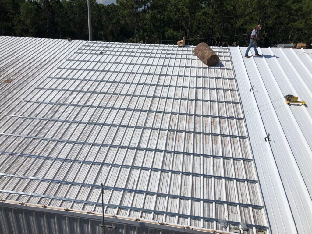 Re-Roofing (Retrofitting) Metal Roofs-Metro Metal Roofing Company of Orlando